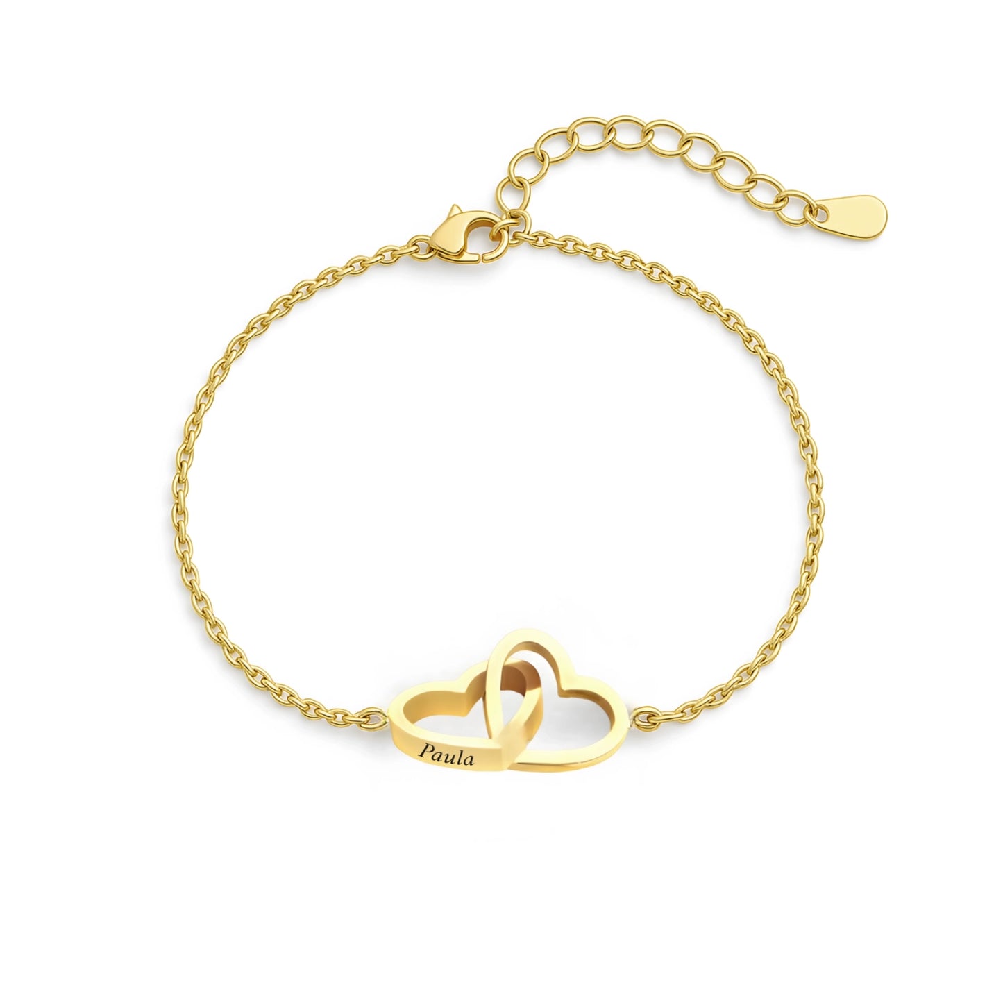 Pulsera Dos Corazones