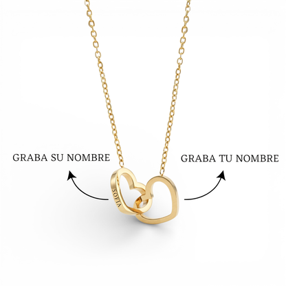 Collar Dos Corazones